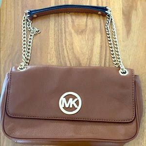 Authentic Michael Kors tan purse